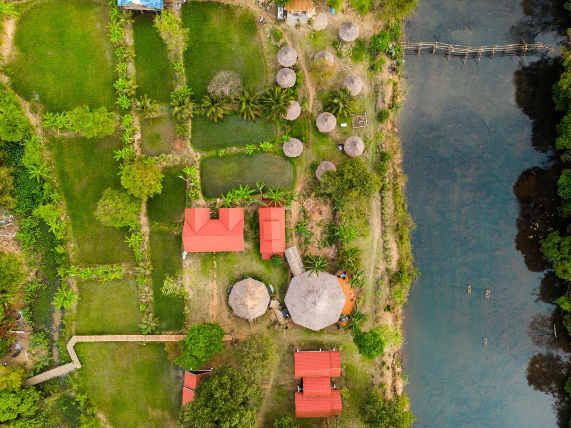Bolaven Garden Bungalow And Tent - Tad Lo Ban Kiangtat Εξωτερικό φωτογραφία